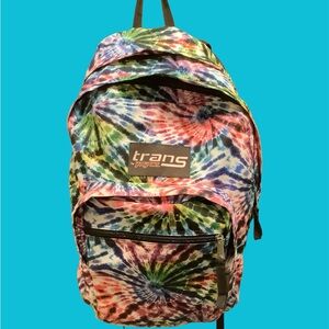 Tie-Dye Backpack! Trans by Jansport. NEW